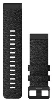 Garmin QuickFit 26 mm Nylon Armband schwarz meliert