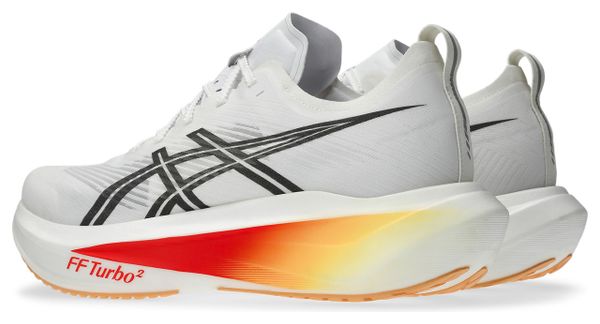 Scarpe da corsa Asics Megablast bianche/arancioni unisex