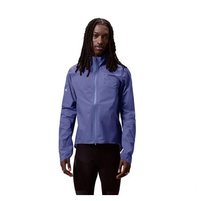 Giacca impermeabile Endura AllTrack Race Cape blu da uomo