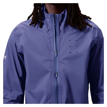 Giacca impermeabile Endura AllTrack Race Cape blu da uomo