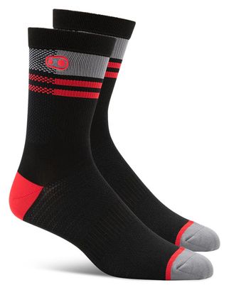 Crankbrothers Icon MTB Socken Schwarz/Rot