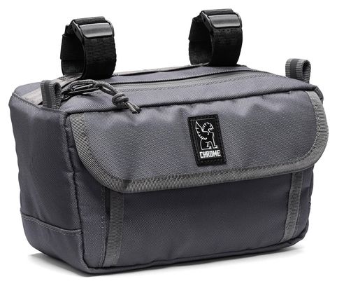Holman Chrome Handlebar Bag | 3L | Castle Rock Gray