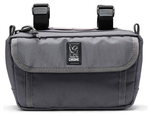 Holman Chrome Handlebar Bag | 3L | Castle Rock Gray