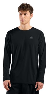 Odlo Zeroweight Chill-Tec Men's Long-Sleeve Jersey, Black