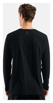 Odlo Zeroweight Chill-Tec Men's Long-Sleeve Jersey, Black