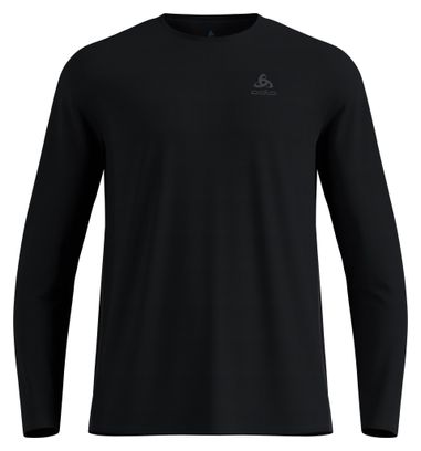 Odlo Zeroweight Chill-Tec Men's Long-Sleeve Jersey, Black