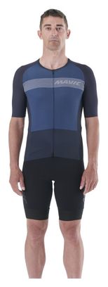 Mavic Cosmic Jersey met korte mouwen Blauw
