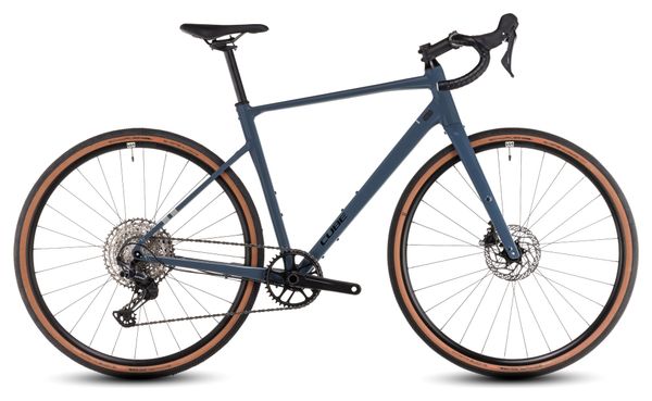 Vélo de Gravel Cube Nuroad EX Shimano GRX 12V 700 mm Bleu Whale 2025