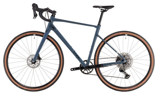 Vélo de Gravel Cube Nuroad EX Shimano GRX 12V 700 mm Bleu Whale 2025