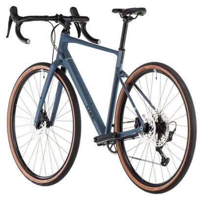 Vélo de Gravel Cube Nuroad EX Shimano GRX 12V 700 mm Bleu Whale 2025