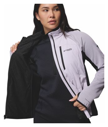 Veste Polaire Femme Columbia Arctic Crest Hybride Violet