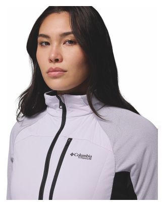 Veste Polaire Femme Columbia Arctic Crest Hybride Violet