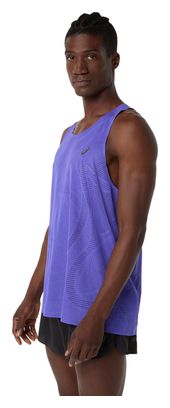 Débardeur Asics Metarun Violet Homme
