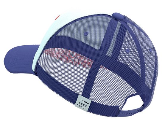 Compressport Trucker Cap - Blue/White/Red