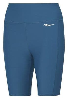 Saucony Fortify 8in Campfire Campfire Bib Shorts Blue Women