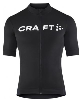 Craft Essence Bike Short Sleeve Jersey Zwart Wit