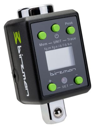 BIRZMAN digital torque adapter. range: 40-200 Nm black/grey