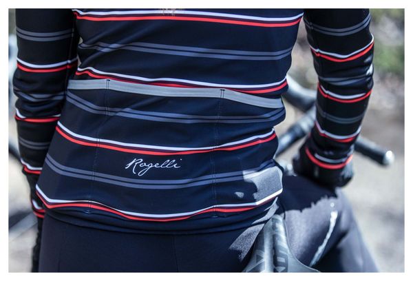 Veste Velo Hiver Rogelli Stripe Femme