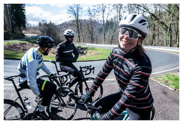 Veste Velo Hiver Rogelli Stripe Femme