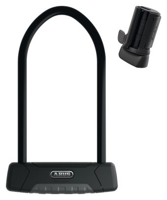 Abus Granit Plus 470/150HB300 U Lock Black + SH B Bracket