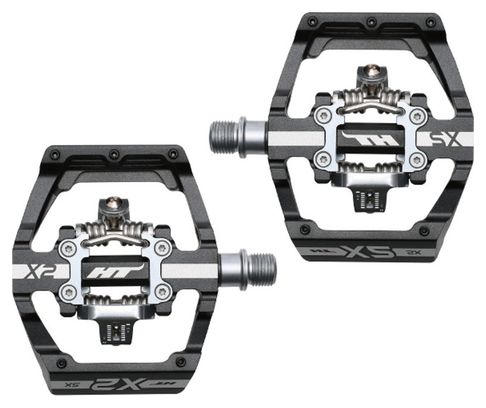 Paire de Pédales Automatiques HT X2 SX Noir