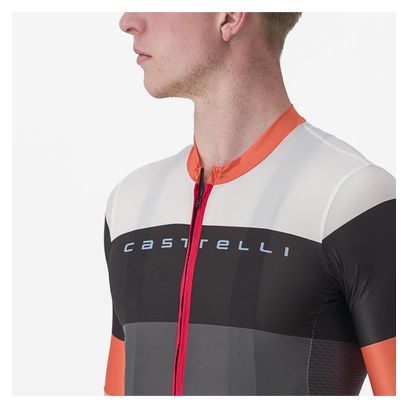 Maglia a manica corta Castelli Sezione Grigio Scuro