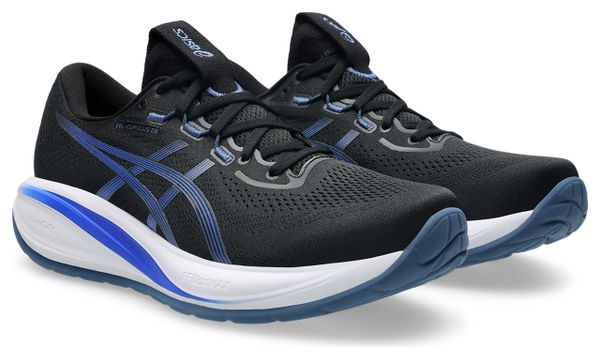 Asics Gel-Cumulus 28 Running Shoes for Men, Black/Blue