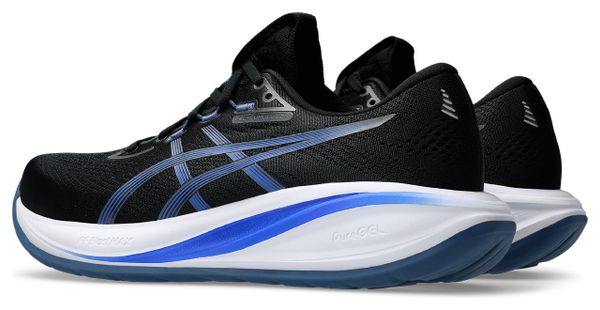 Asics Gel-Cumulus 28 Running Shoes for Men, Black/Blue