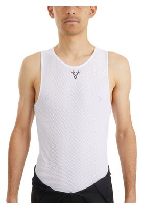 LeBram Galibier Unisex Sleeveless Base Layer White