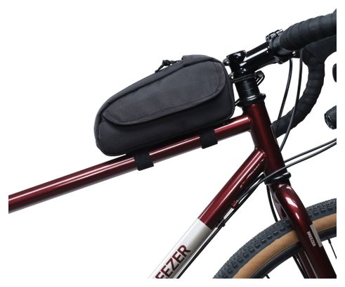 Holman Chrome Toptube Bag | 1L | Black