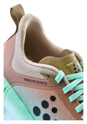 Craft Nordlite Ultra 2 Scarpe da trail da donna Verde chiaro/Beige