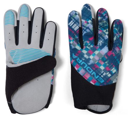 Endura Icon Hummvee Lite Lange Handschoenen Blauw