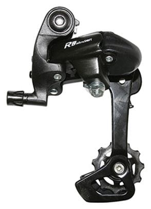 Derailleur route arriere microshift 8-9v. grande chape a vis (compatible Shimano)