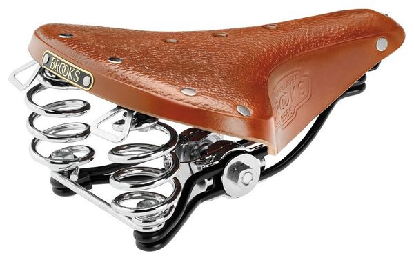 BROOKS Sattel Leder B66 B281 Honigbraun