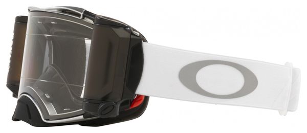 Oakley Airbrake MX Clear White Goggle / Ref: OO7046-C5