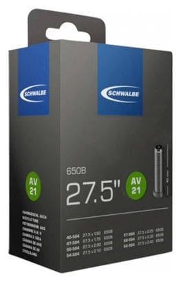 CHAMBRE A AIR SCHWALBE  27.5x1.50/2.40 VALVE ALU - 3663829086449