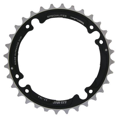 SPECIALITES TA Chain Ring Sismic (104) Middle 9S Black