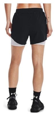 Under Armour Fly By Elite Women's 2-in-1 Shorts Black