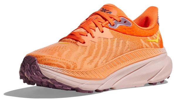 Hoka Challenger 7 Orange Women's Trail Running Shoes