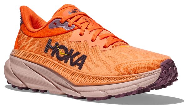 Hoka Challenger 7 Orange Women's Trail Running Shoes