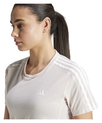 adidas Performance Own The Run Pink Women's Short-Sleeve Jersey