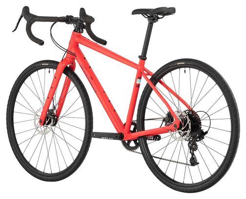 Bicicleta Gravel Salsa Journeyer Sram Apex 1 11V 700mm Coral Rojo