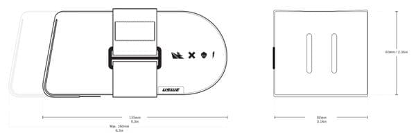 Tool Saddle Bag06L volume82g16 x 8 x 6 cm