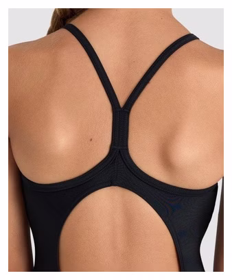 Girls Arena Swimsuit Light Drop Solid Black