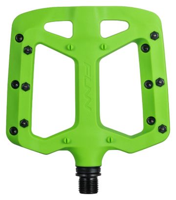 Pair of Funn Taipan Flat Pedals Green