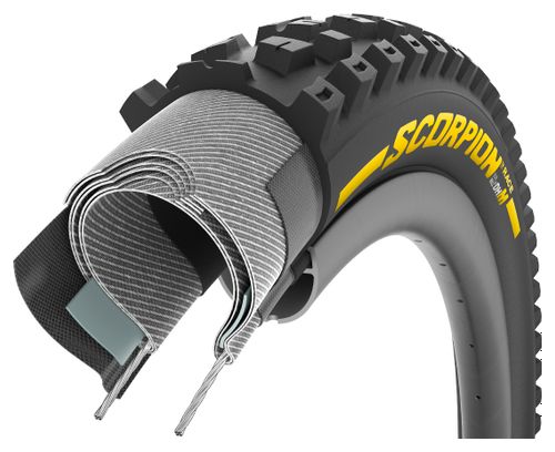 Pirelli Scorpion Race DH M 27,5'' Zwart/Geel