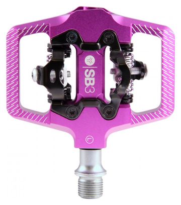 Coppia di pedali automatici SB3 Kroma Violet