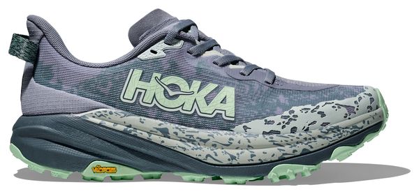 Chaussures Trail Hoka Speedgoat 6 Bleu/Vert Femme