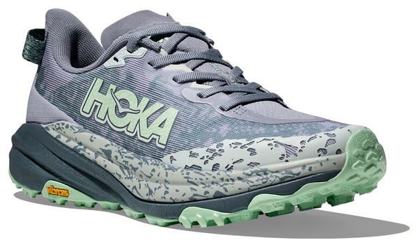 Chaussures Trail Hoka Speedgoat 6 Bleu/Vert Femme