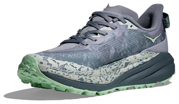 Chaussures Trail Hoka Speedgoat 6 Bleu/Vert Femme